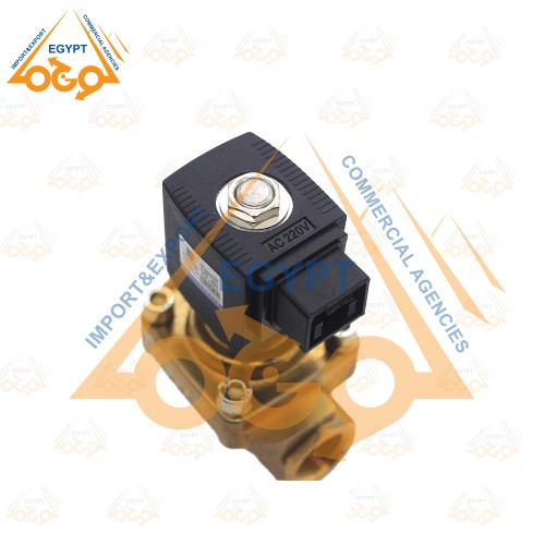 High Pressure Solenoid Valve 3/4 inch Normally closed 40 Bar coil 220VAC