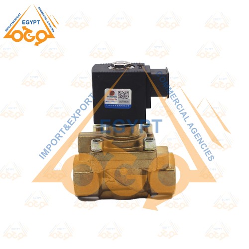  High Pressure Solenoid Valve 1/2 inch Normally closed 40 Bar coil 24VDC