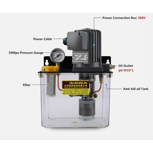  Injection Machine Oiler 380V 90 WATT 3L